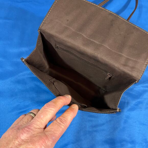 Fossil Crossbody Bag Vintage Genuine Leather 8.5 x 7.5 x 3 - Picture 7 of 13